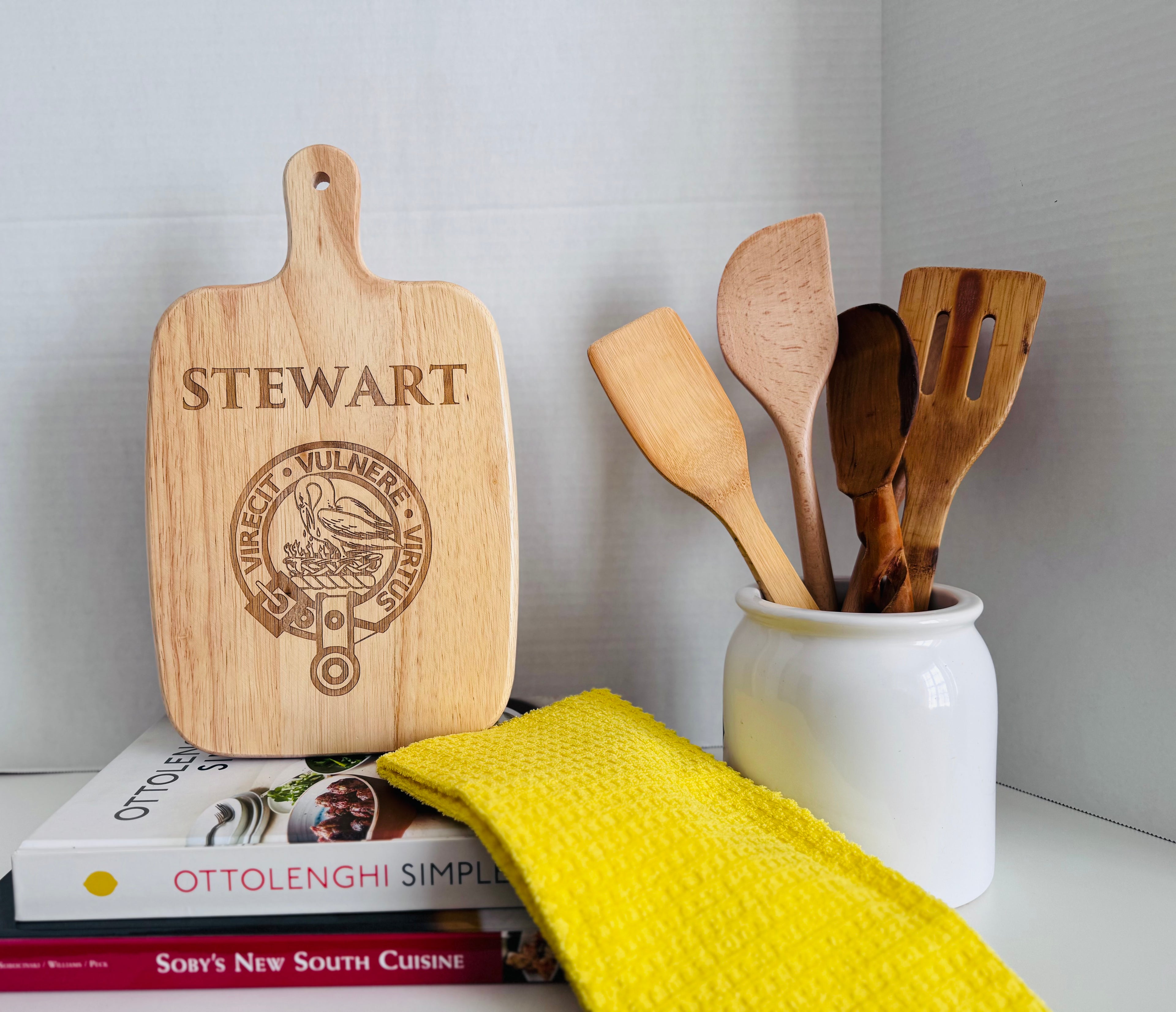 Stewart Engraved Clan Cutting Board
