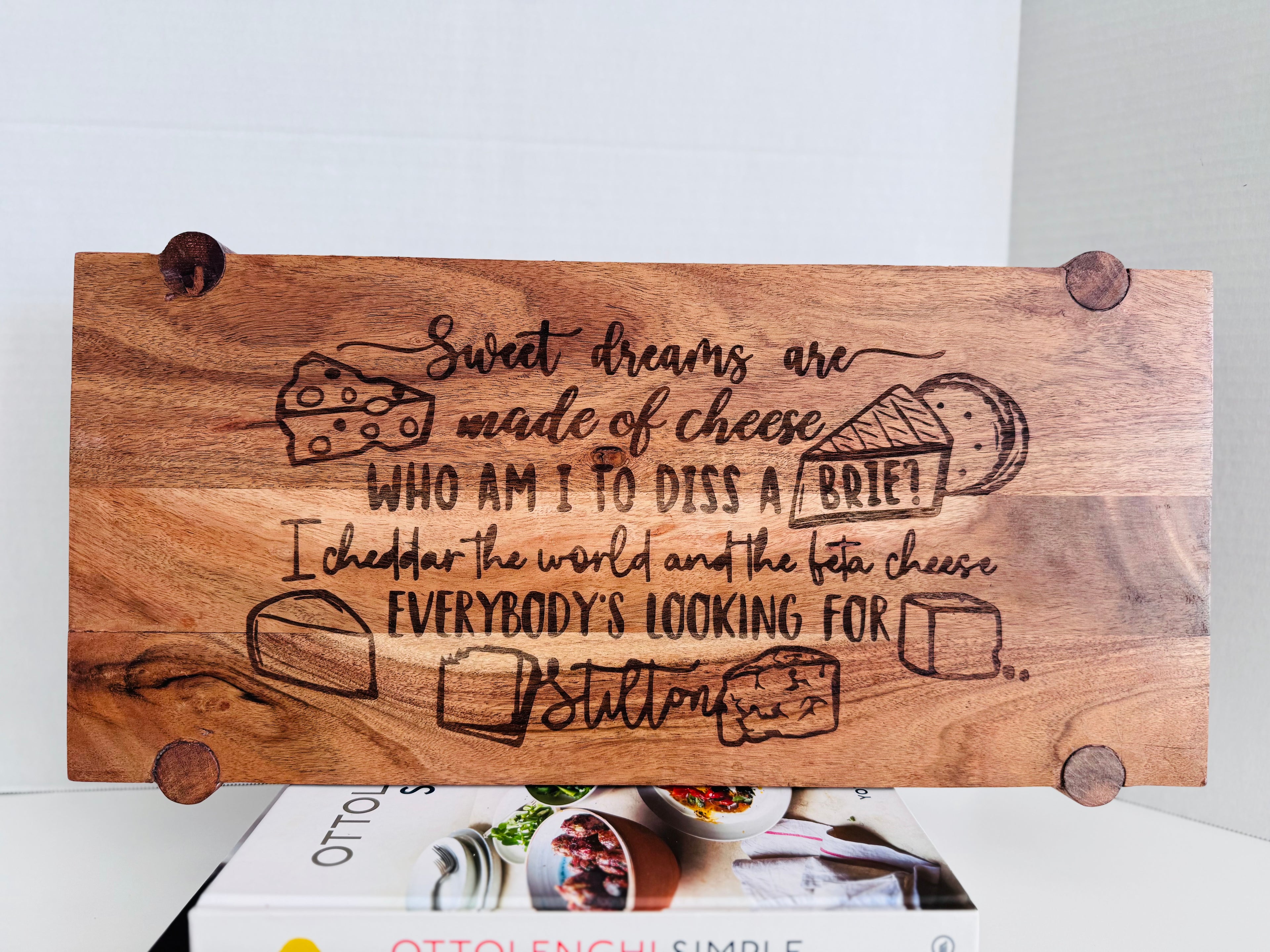 Sweet Dreams Are Made of Cheese – Acacia Serving Board Set