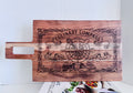 Culinary Compass Engraved Serving Board