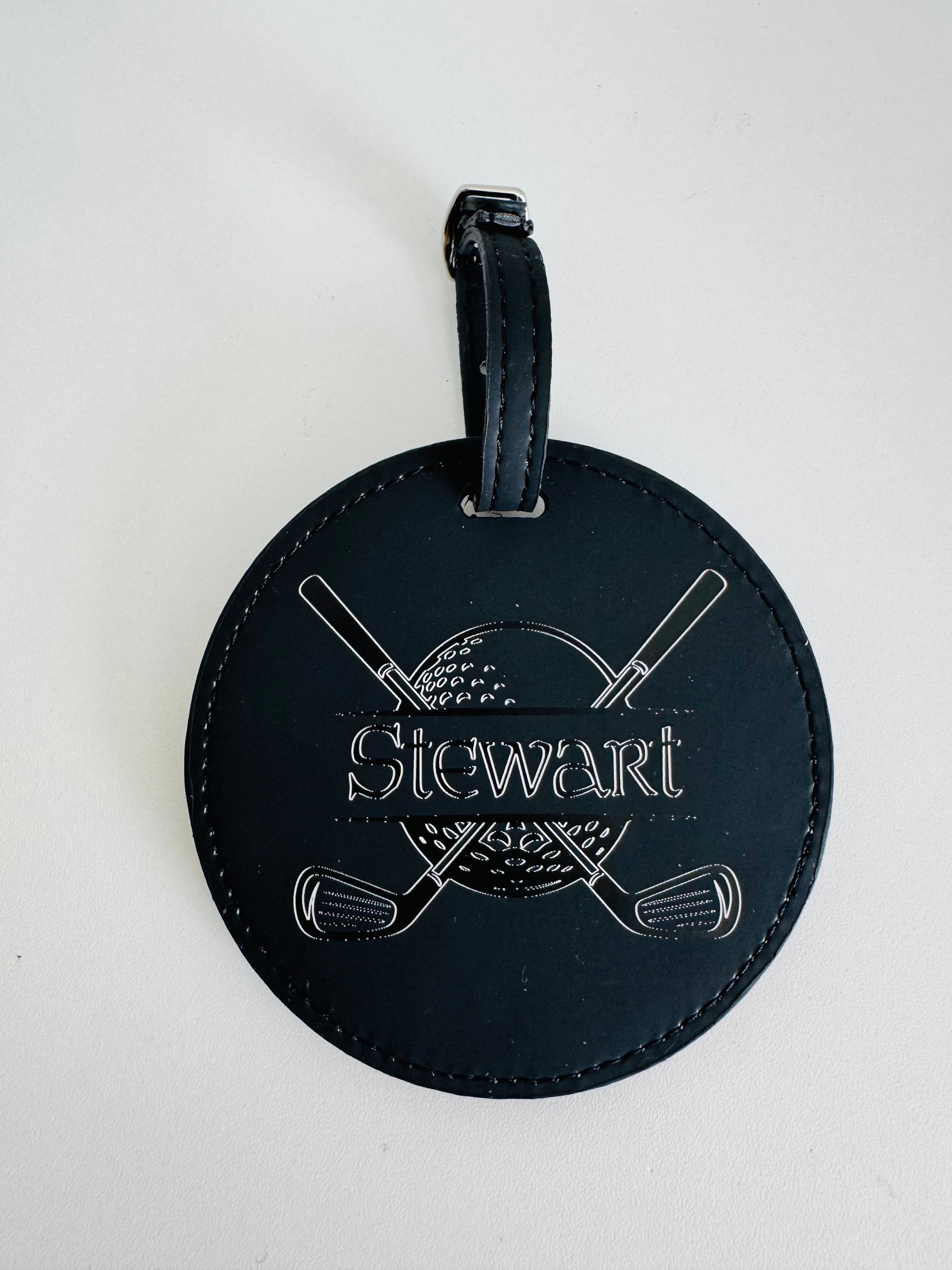 Custom Name Golf Bag Tag