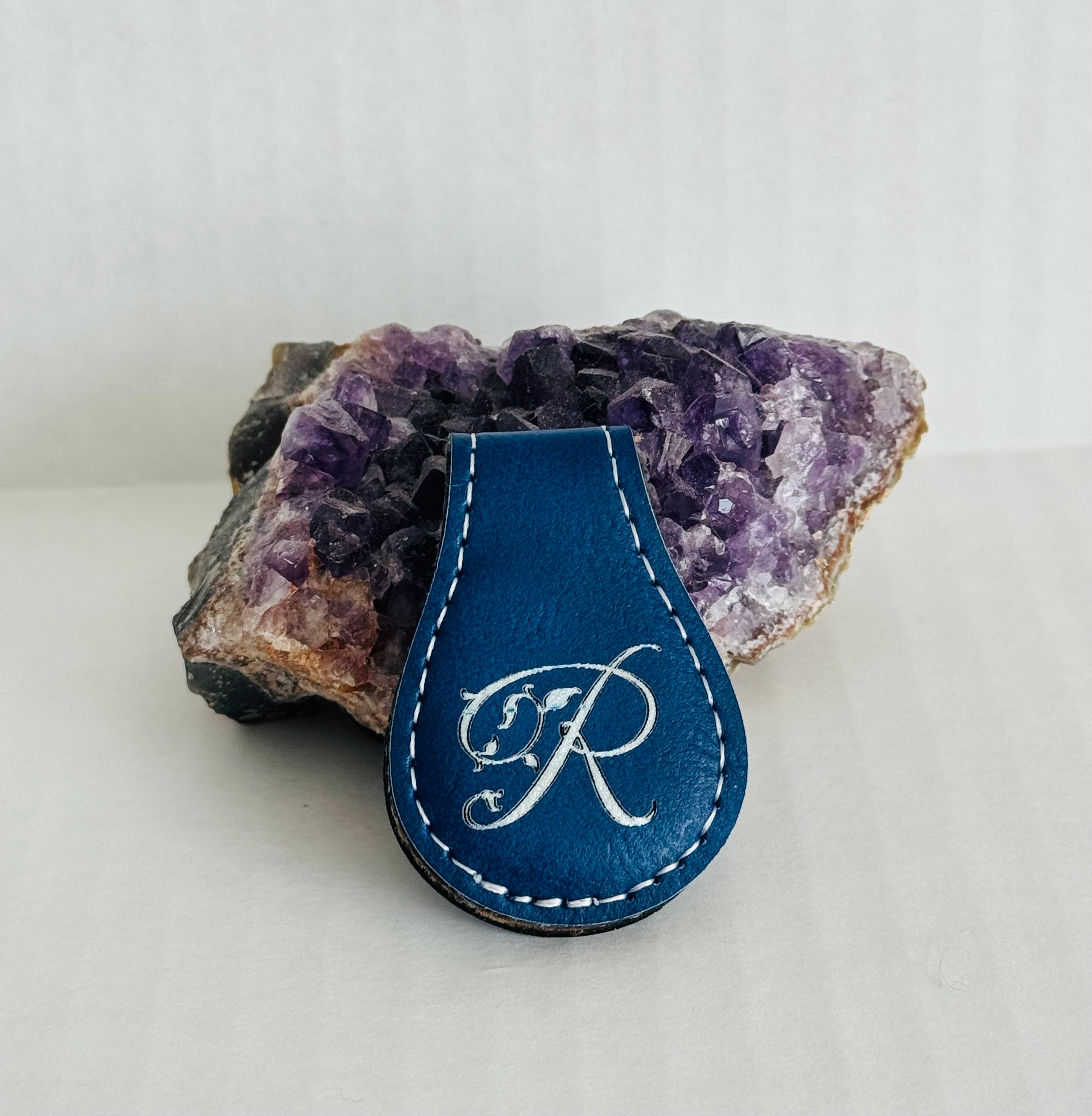 Custom Script Initial & Tree of Life Magnetic Bookmark