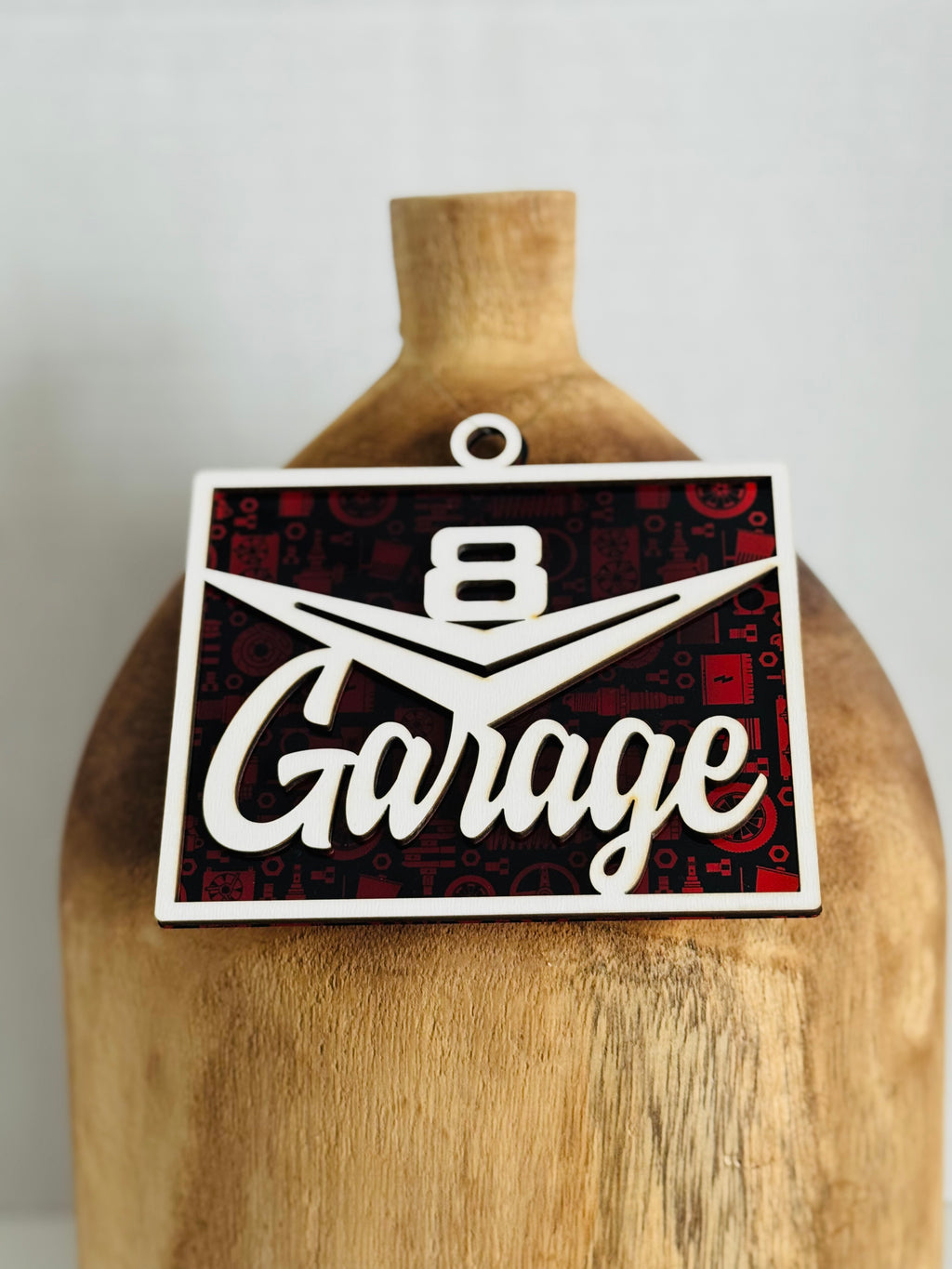 Garage Sign Layered Sun Catcher