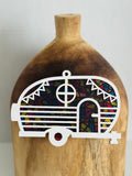 Retro Camper Double-Sided Sun Catcher