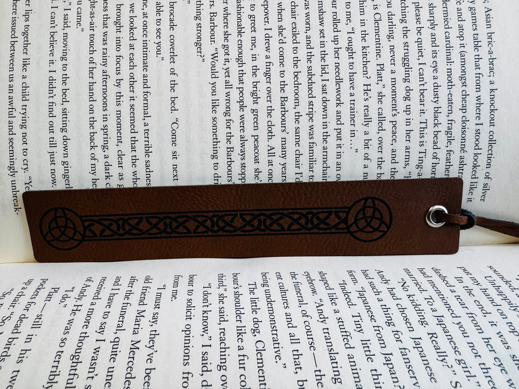 Scottish & Celtic Leatherette Bookmarks