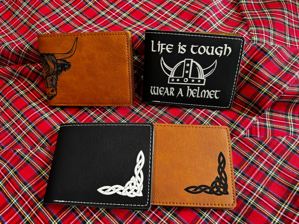 Scottish Heritage Leather Wallet
