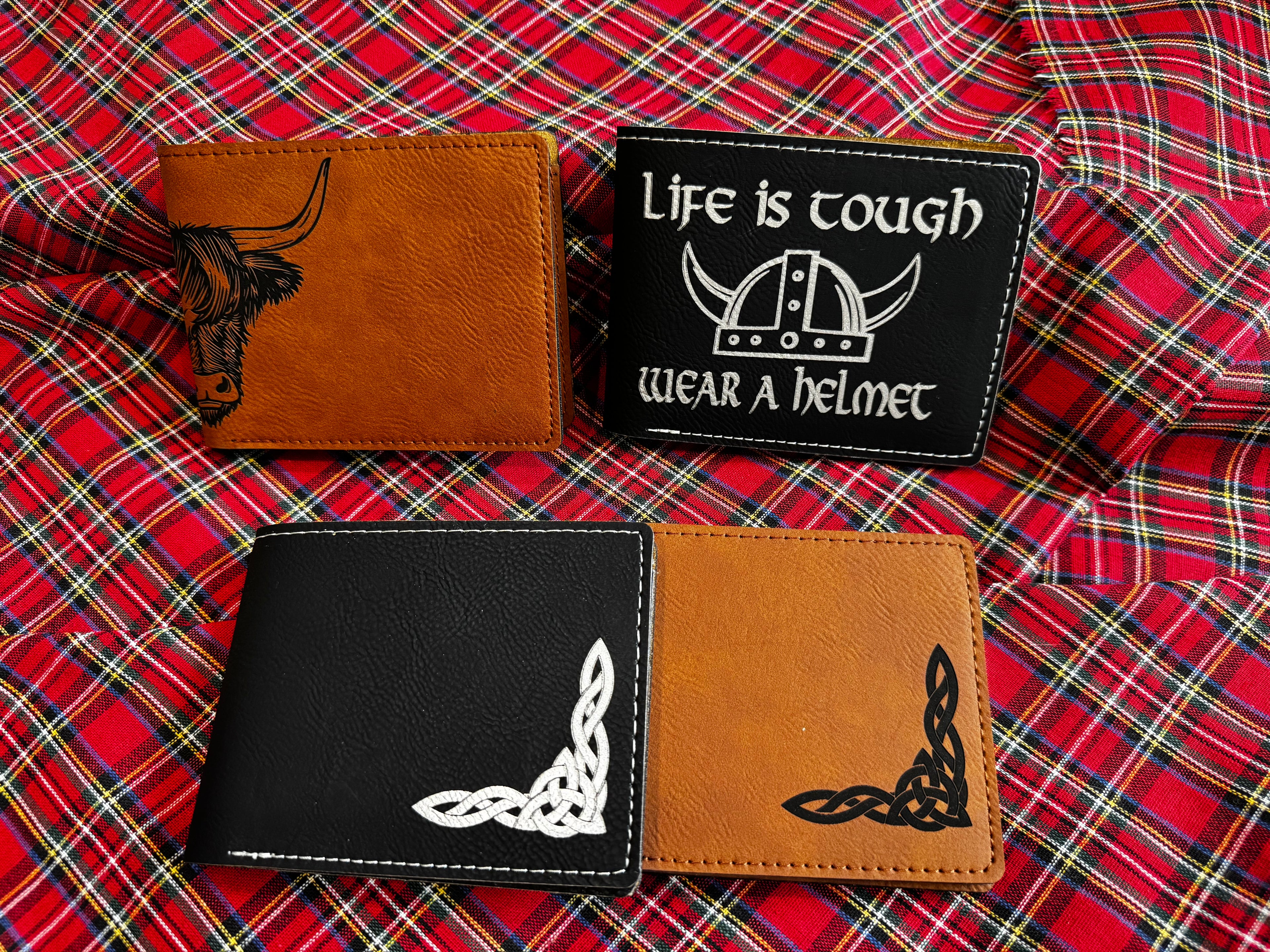 Scottish Heritage Leather Wallet