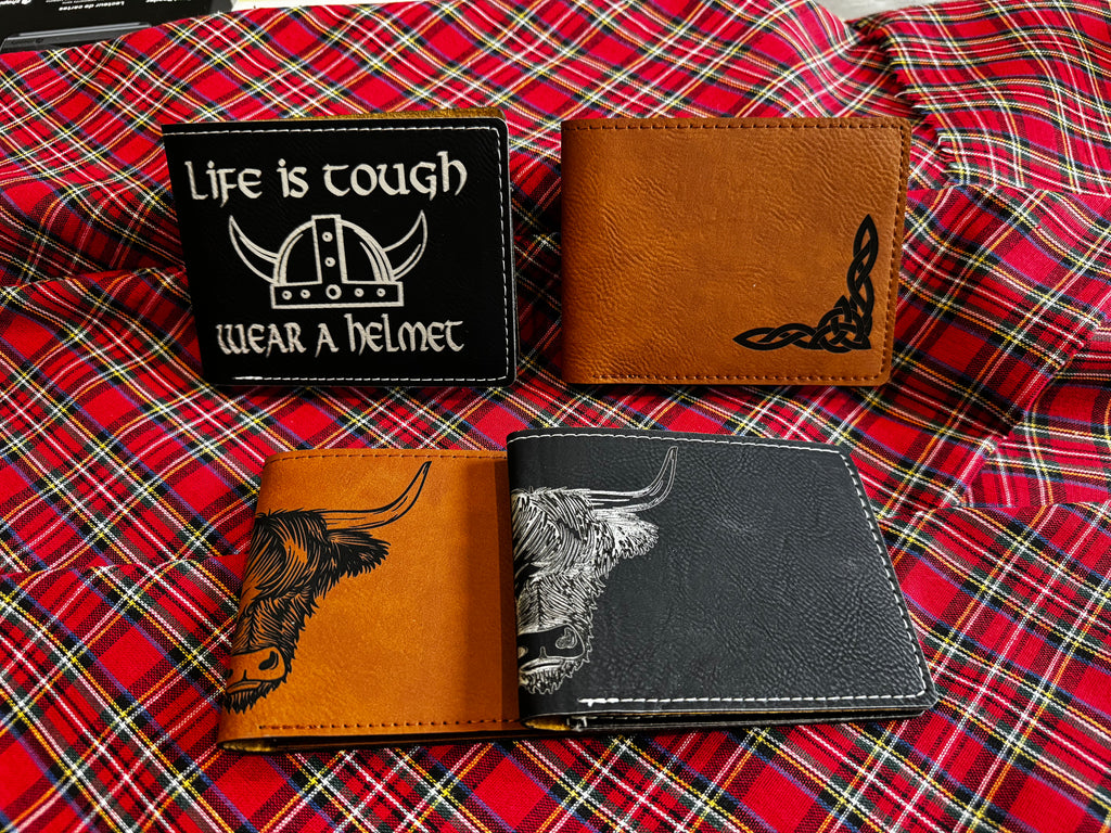 Scottish Heritage Leather Wallet